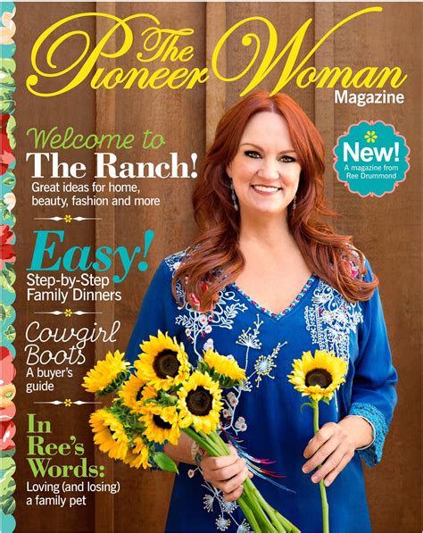 Pioneer woman magazine - Mar 24, 2023 · The Pioneer Woman 'Ree's Best Family Meals'. $22 at Amazon. This colorful, spiral-bound book is filled with more than 75 recipes for every night of the week—it's perfect for anyone who loves Ree's down-home cooking. The book lays flat so it's super easy to use; plus, it includes budget-friendly ingredients and and step-by-step photos for ... 